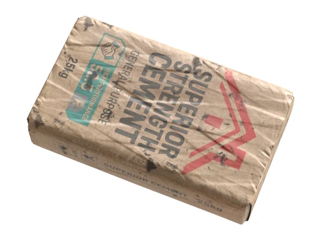 Cement Sack 3D Model