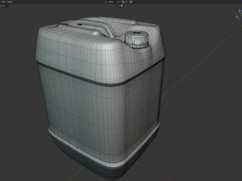 Cement Sack Wooden Pallet 3D Model