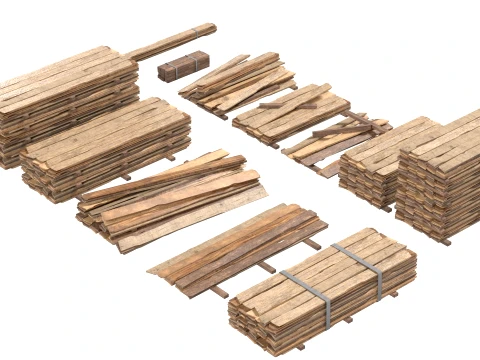Construction Props Pack 3D Model