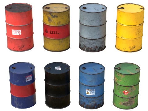 Construction Props Pack 3D Model