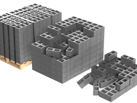 Construction Props Pack 3D Model