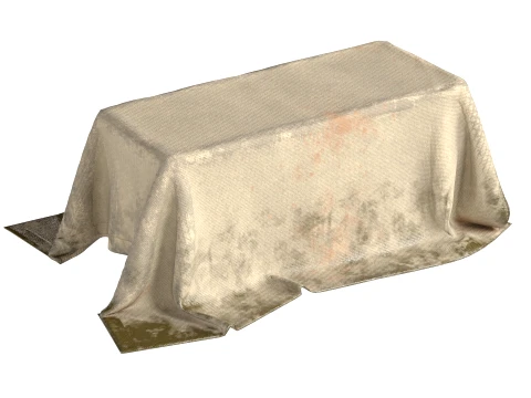 Drape Clothes Tarps 3D Model