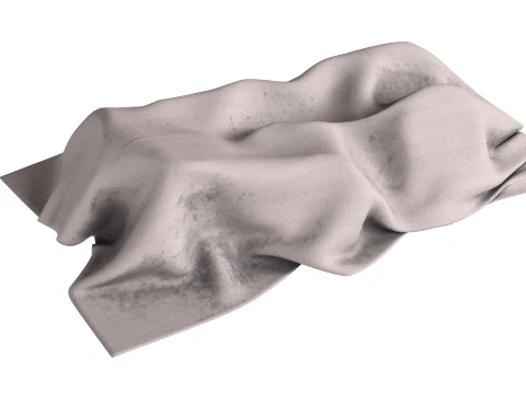 Drape Clothes Tarps 3D Model