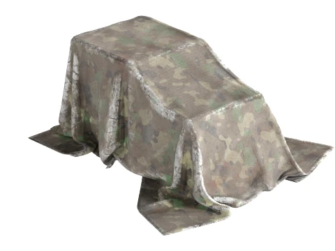 Drape Clothes Tarps 3D Model