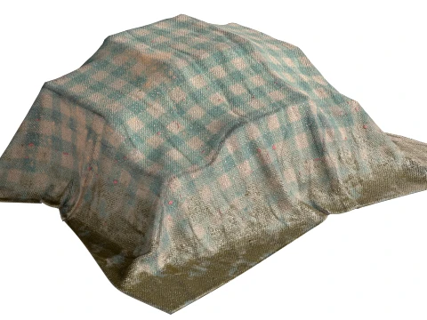 Drape Clothes Tarps 3D Model