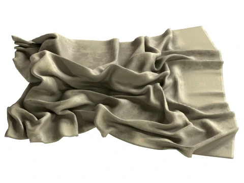 Drape Clothes Tarps 3D Model