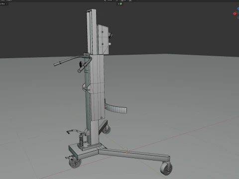 Drum Truck 3D Model