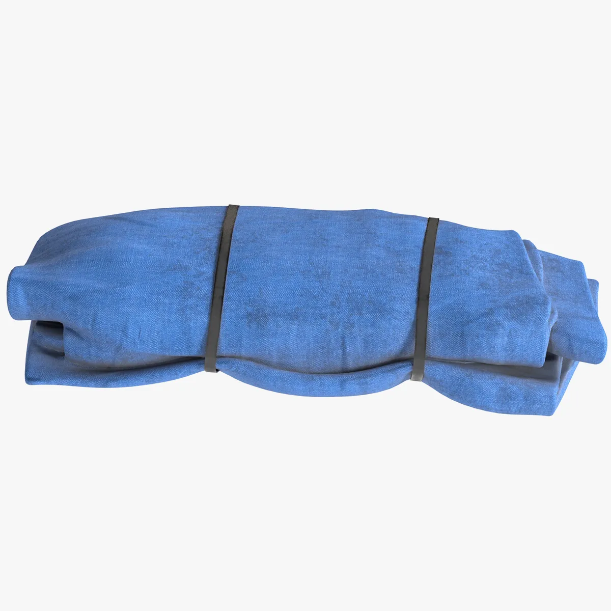 Fabric Roll 2 3D Model .c4d .max .obj .3ds .fbx .stl .blend