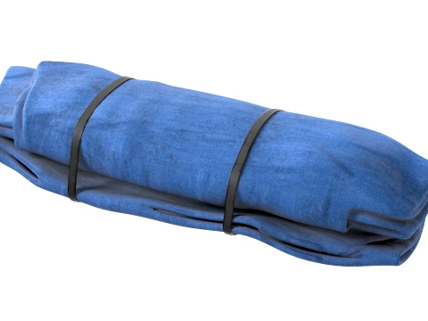 Fabric Roll 2 3D Model