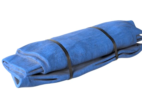Fabric Roll 2 3D Model