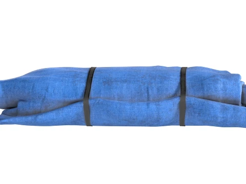Fabric Roll 2 3D Model