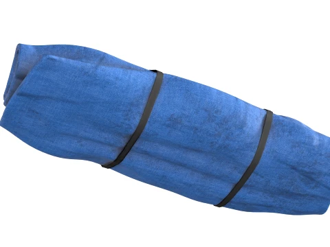 Fabric Roll 2 3D Model