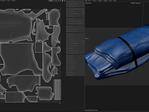 Fabric Roll 2 3D Model