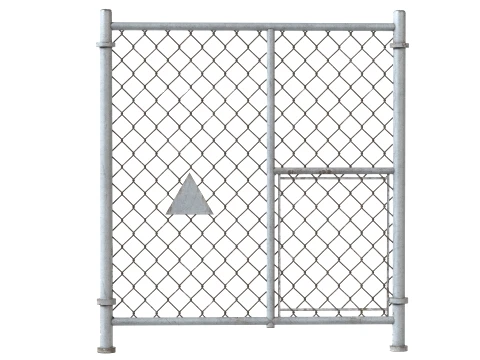Barbed Wire Fence v1 3D Model