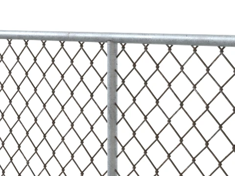 Barbed Wire Fence v1 3D Model