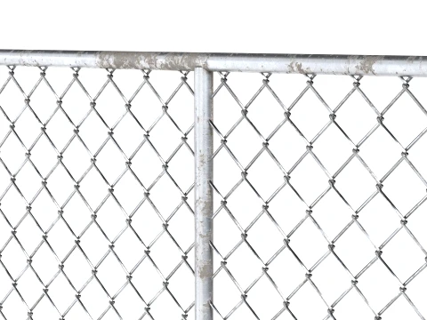 Barbed Wire Fence v1 3D Model
