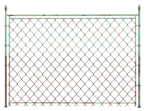 Barbed Wire Fence v2 3D Model