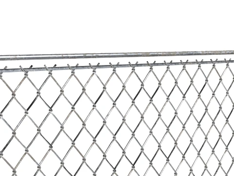 Barbed Wire Fence v2 3D Model