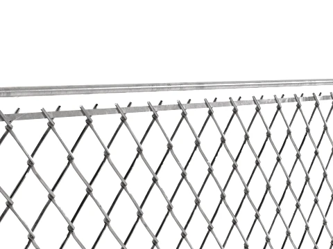 Barbed Wire Fence v2 3D Model