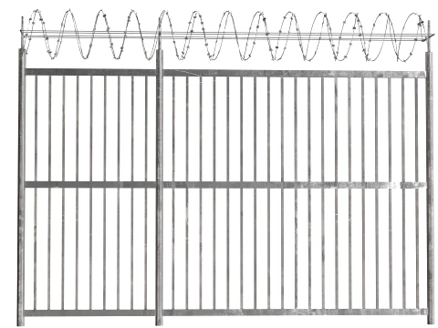 Barbed Wire Fence v5 3D Model