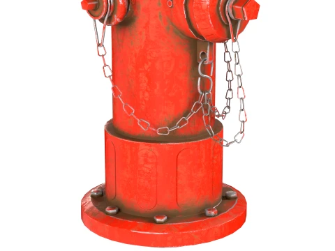 Fire Hydrant 3D Model