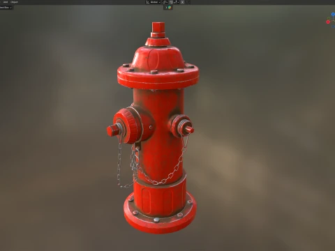 Fire Hydrant 3D Model