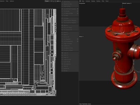 Fire Hydrant 3D Model