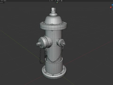Fire Hydrant 3D Model