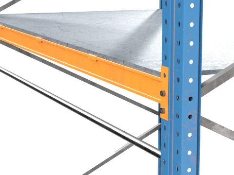 Industrial Rack 3D Model