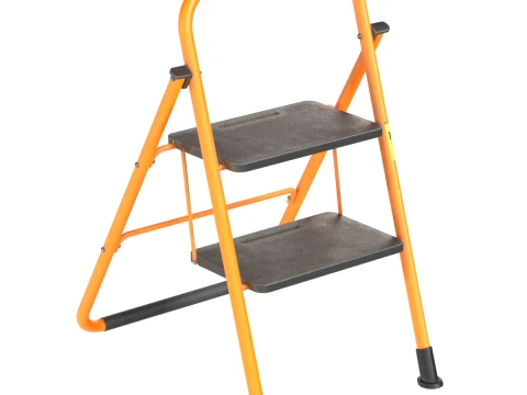 2-stufige Metallleiter 3D Modell