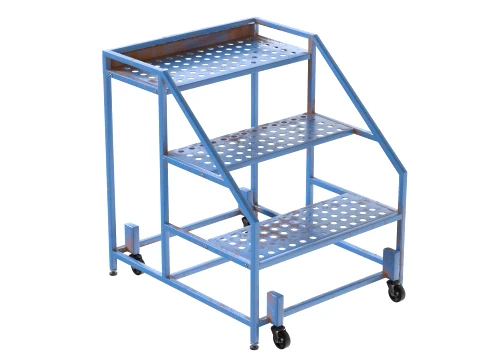 Ladder Wheeled Painted 3D Model