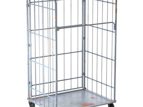 Roll Container Painted 3D Model