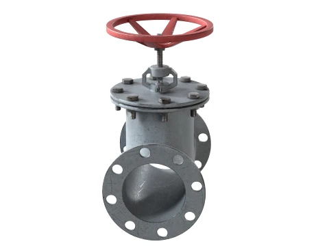 Pipe Valve 1 3D Model