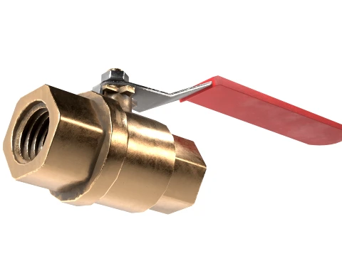 Pipe Valve 2 3D Model