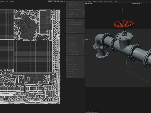 Pipe Valve 3 3D Model