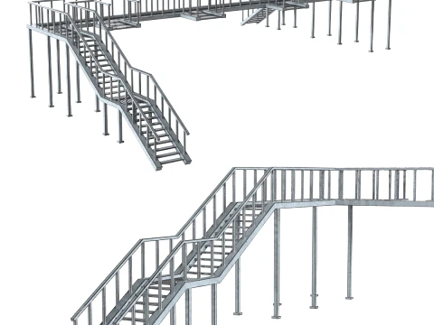 Platform Deck Modelo 3D