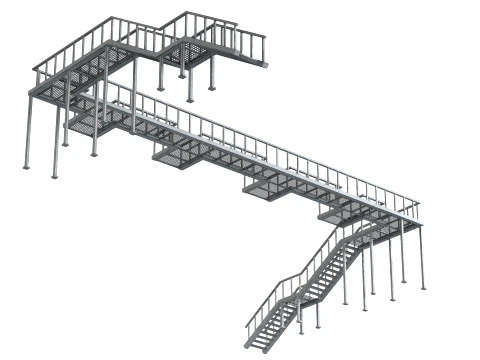 Platform Deck 3D Model
