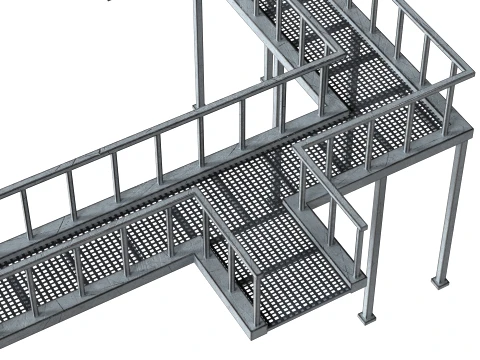 Platform Deck 3D Model
