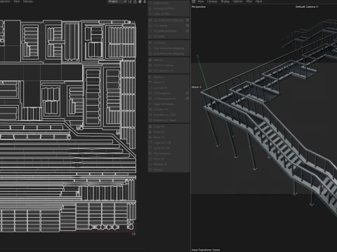 Platform Deck 3D Model