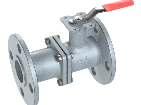Plug Valve Model 3D