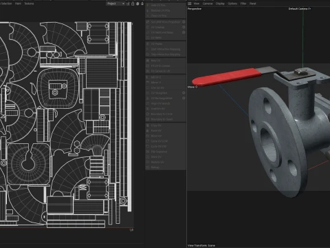 Plug Valve 3D Model