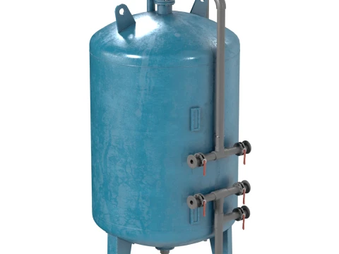 Sand Filter Tank Modelo 3D