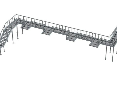 Storage Tank Deck 3D Model