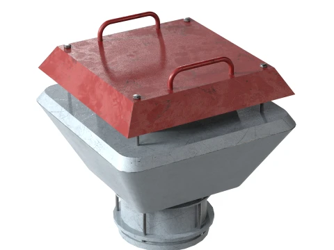 Storage Tank Lid 3D Model