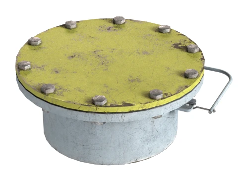 Storage Tank Lid 2 3D Model