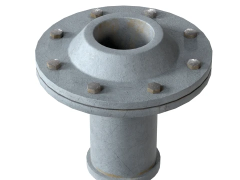 Storage Tank Lid 4 3D Model