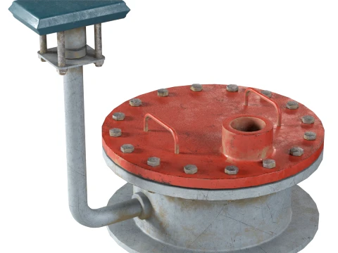 Storage Tank Lid 5 3D Model