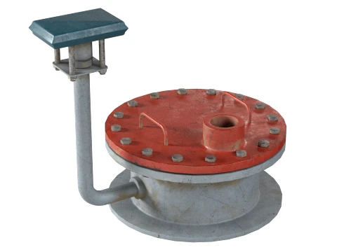 Storage Tank Lid 5 3D Model