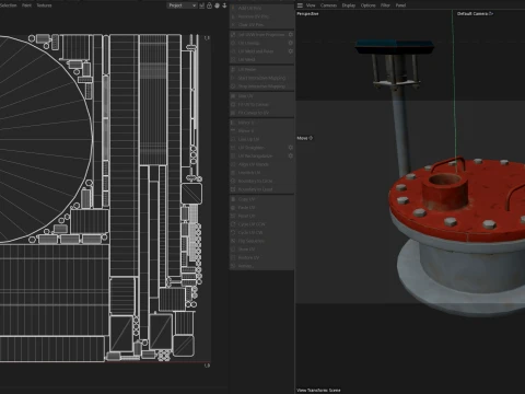Storage Tank Lid 5 3D Model