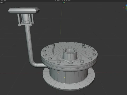 Storage Tank Lid 5 3D Model